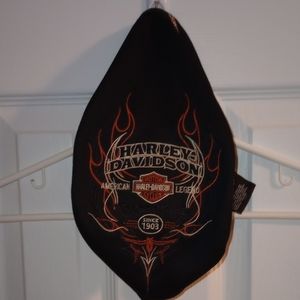 Harley-Davidson Men's Flames Quick Dry Skull Cap